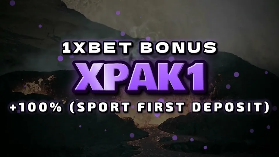 How does the 1xBet welcome bonus with promo code XPAK1 actually work?